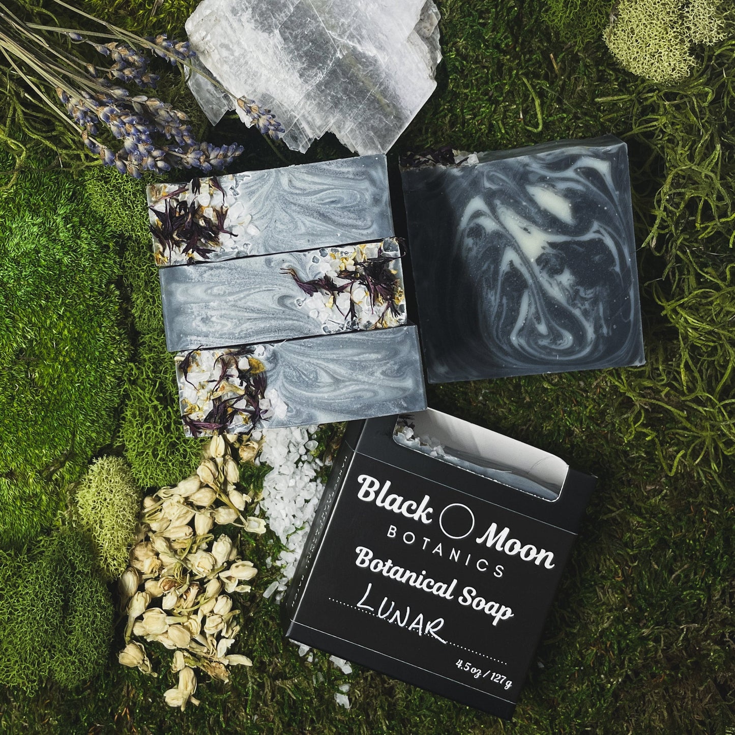 Lunar Botanical Soap - Black Moon Botanics