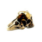 Skull Ring Sinister Sepulcher in Bronze by Julian the 2nd