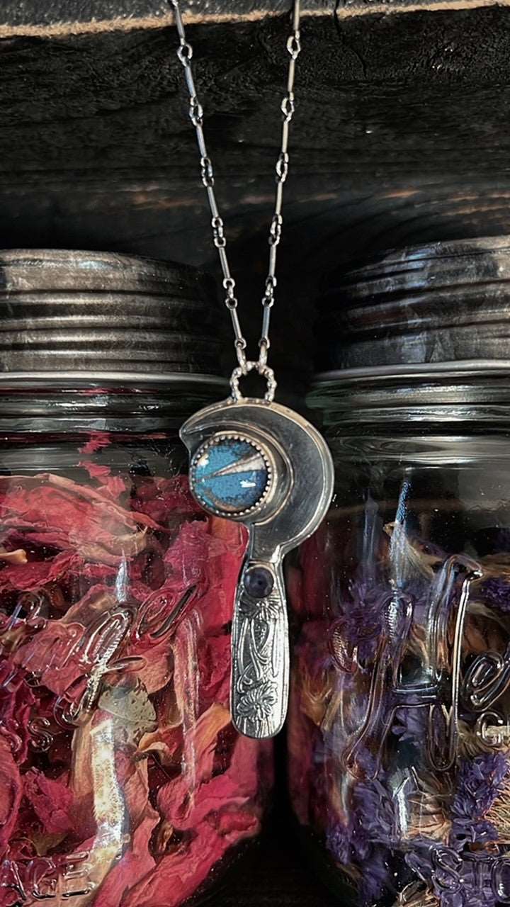 Harvest Witch Sickle Necklace