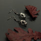 Bat Skull Earrings by Miyu Decay (Brass & Pewter)