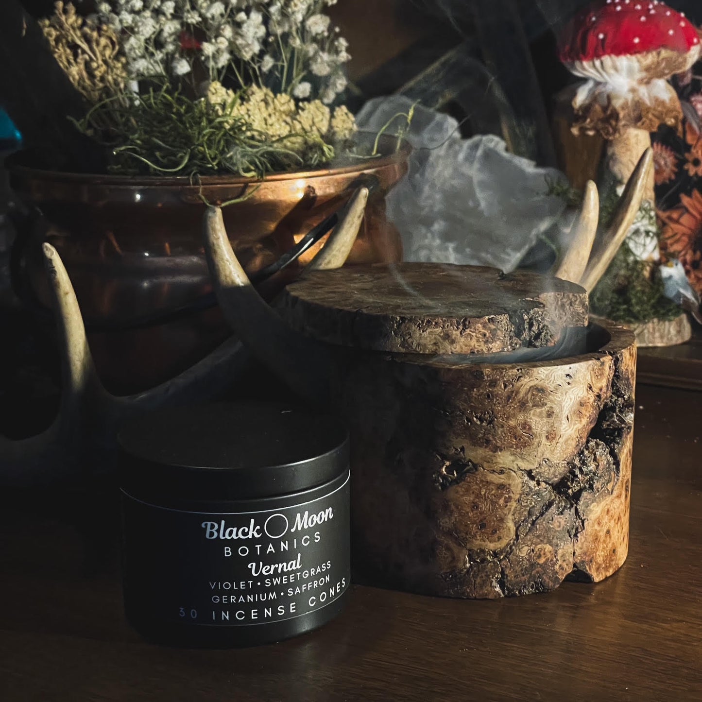 Vernal Incense Cones by Black Moon Botanics
