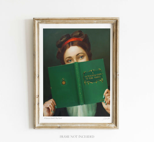 A Victorian's Guide to Time Travel Art Print 8.5”x11”
