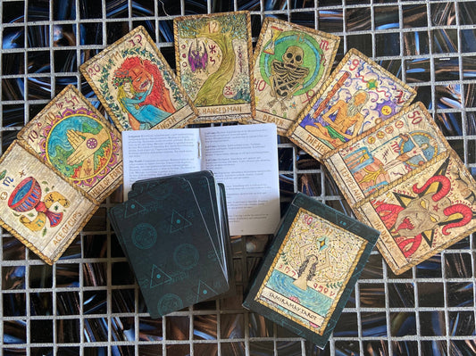 Samiramay Tarot Deck & Guide | 78 cards, Made in USA |