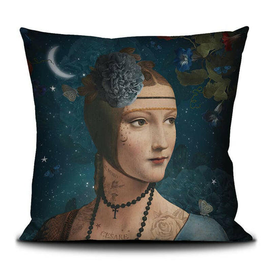 Cecilia Velvet Pillow by Voglio Bene (20x20”)