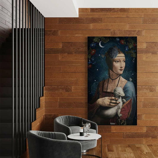 Cecilia Velvet Wall Tapestry by Voglio Bene (53x33”)