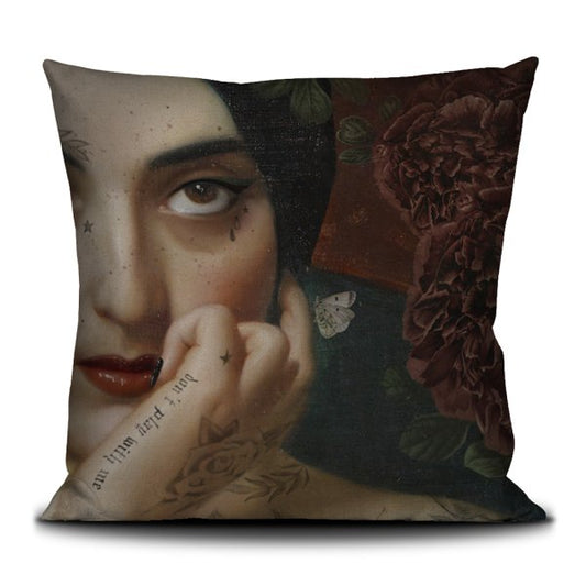 Clementine - Velvet Pillow by Voglio Bene (20x20) - Nocturne LLC