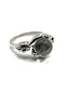 Crystal Ball Fortune Teller Ring - Silver Plated - Nocturne LLC