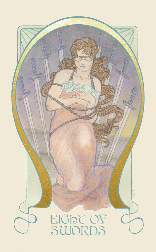 Ethereal Visions: Illuminated Tarot Deck
