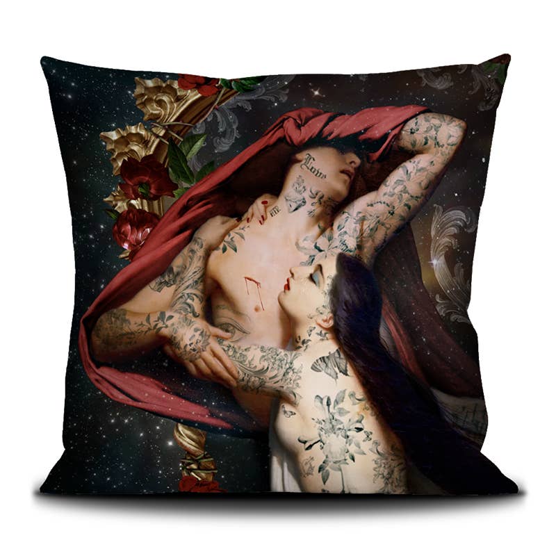 Francesco and Paolo Pillow by Voglio Bene - Nocturne LLC