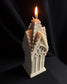 Gothic Revival Candle by Graveyard Wanders