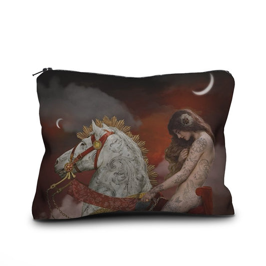 The Lady Godiva Velvet Pouch by Voglio Bene