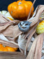 Large Jack-o-Lantern Pumpkin Ring by Uneven Creations