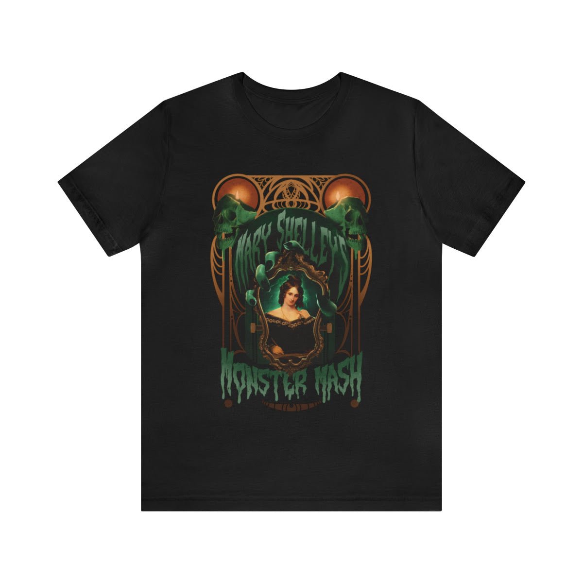 Mary Shelley Monster Mash Band Tee by Wonder Witch Boutique - Nocturne LLC