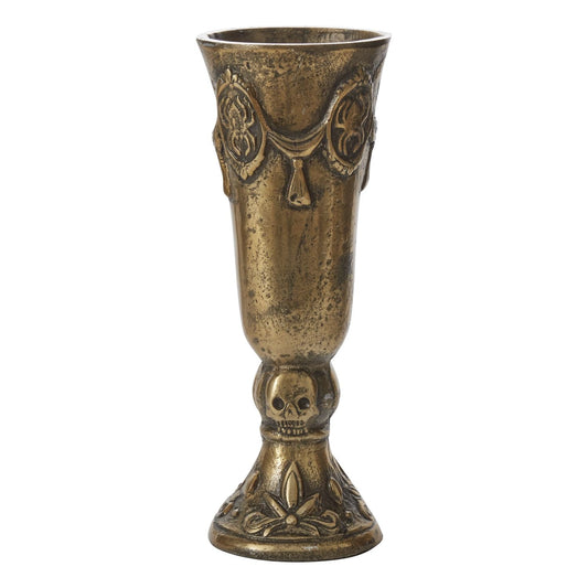 Memento Mori - Antique Bronze Gothic Vase - Nocturne LLC