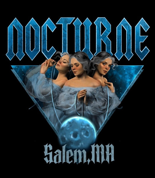 Nocturne Band Tee - Wonder Witch Boutique - Nocturne LLC