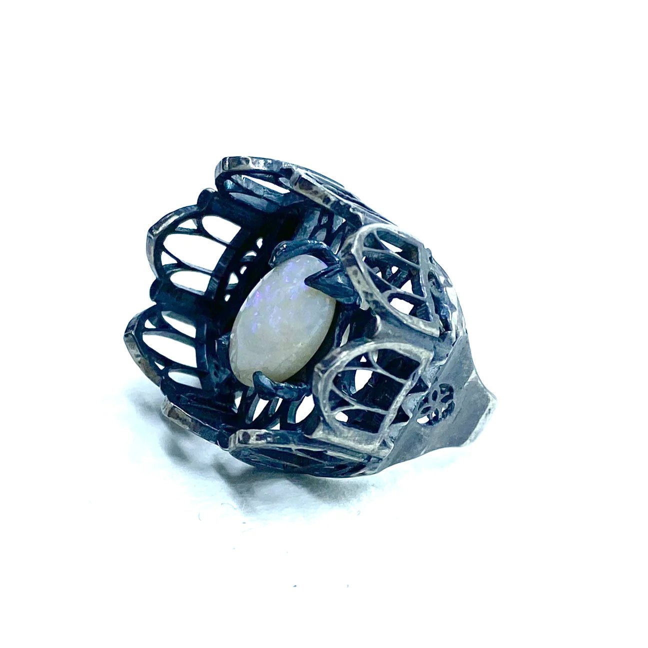 Opal cathedral ring - Nocturne LLC