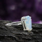 Opalite Coffin Ring - Nocturne LLC