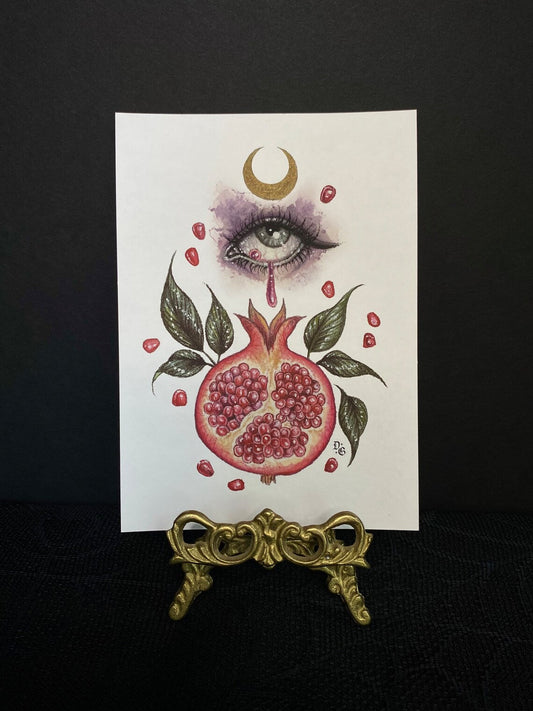 Persephone 5x7” Fine Art Giclée Print - Nocturne LLC