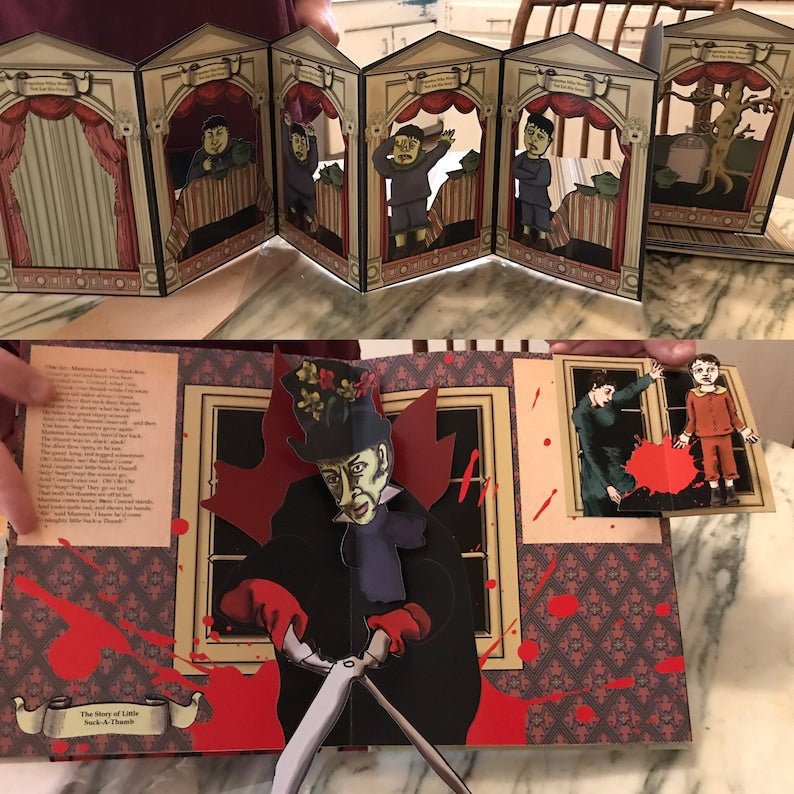 Pop-Up Book: The Struwwelpeter and More Morbid Tales - Nocturne LLC