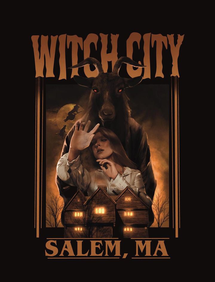 PRESALE: "Witch City" T-shirt by Wonder Witch Boutique - Nocturne LLC