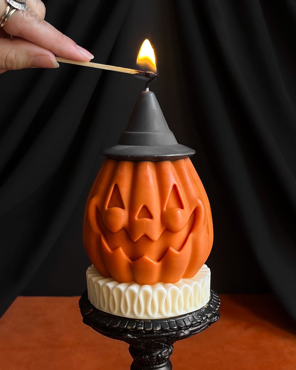 Pumpkin Jack Candle by Graveyard Wanders - Nocturne LLC