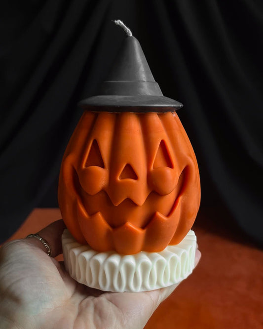 Pumpkin Jack Candle by Graveyard Wanders - Nocturne LLC