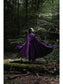 Purple Velvet Hooded Cape - Nocturne LLC
