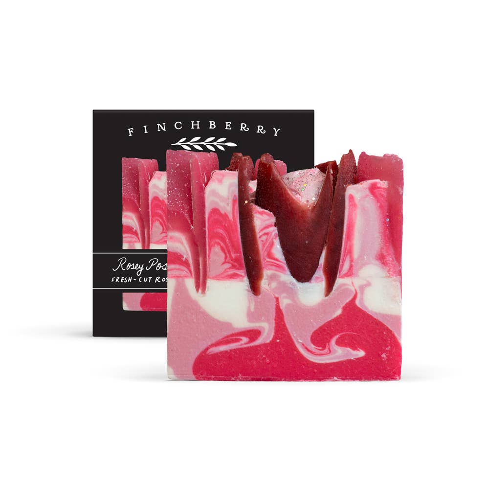 Rosey Posey Soap (Boxed) - Nocturne LLC