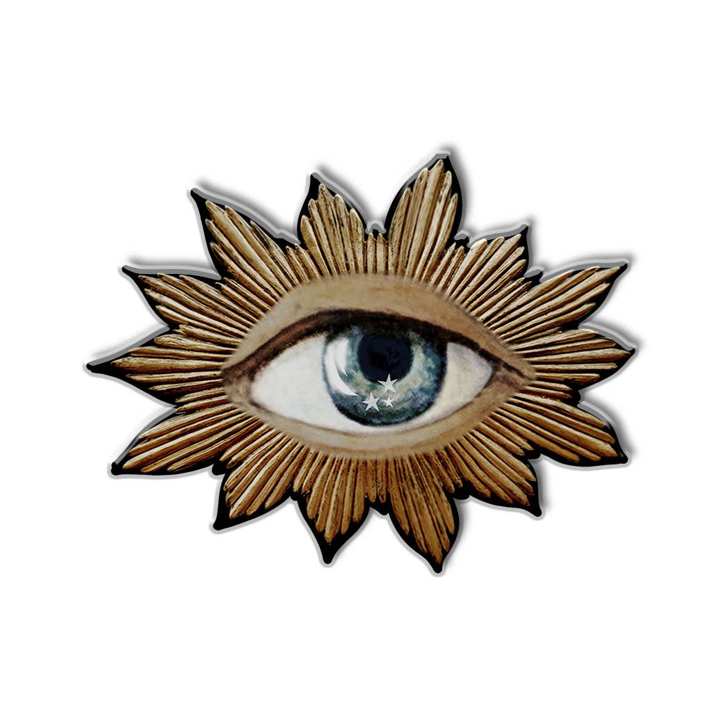Sacred Eye Pin by Voglio Bene - Nocturne LLC