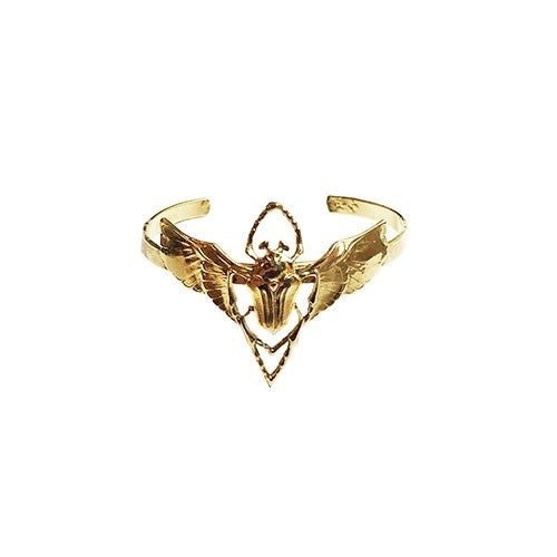 Scarab Beetle Bracelet by Lotta Djossou Paris - Nocturne LLC