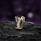 Smokey Quartz Coffin Ring - Nocturne LLC