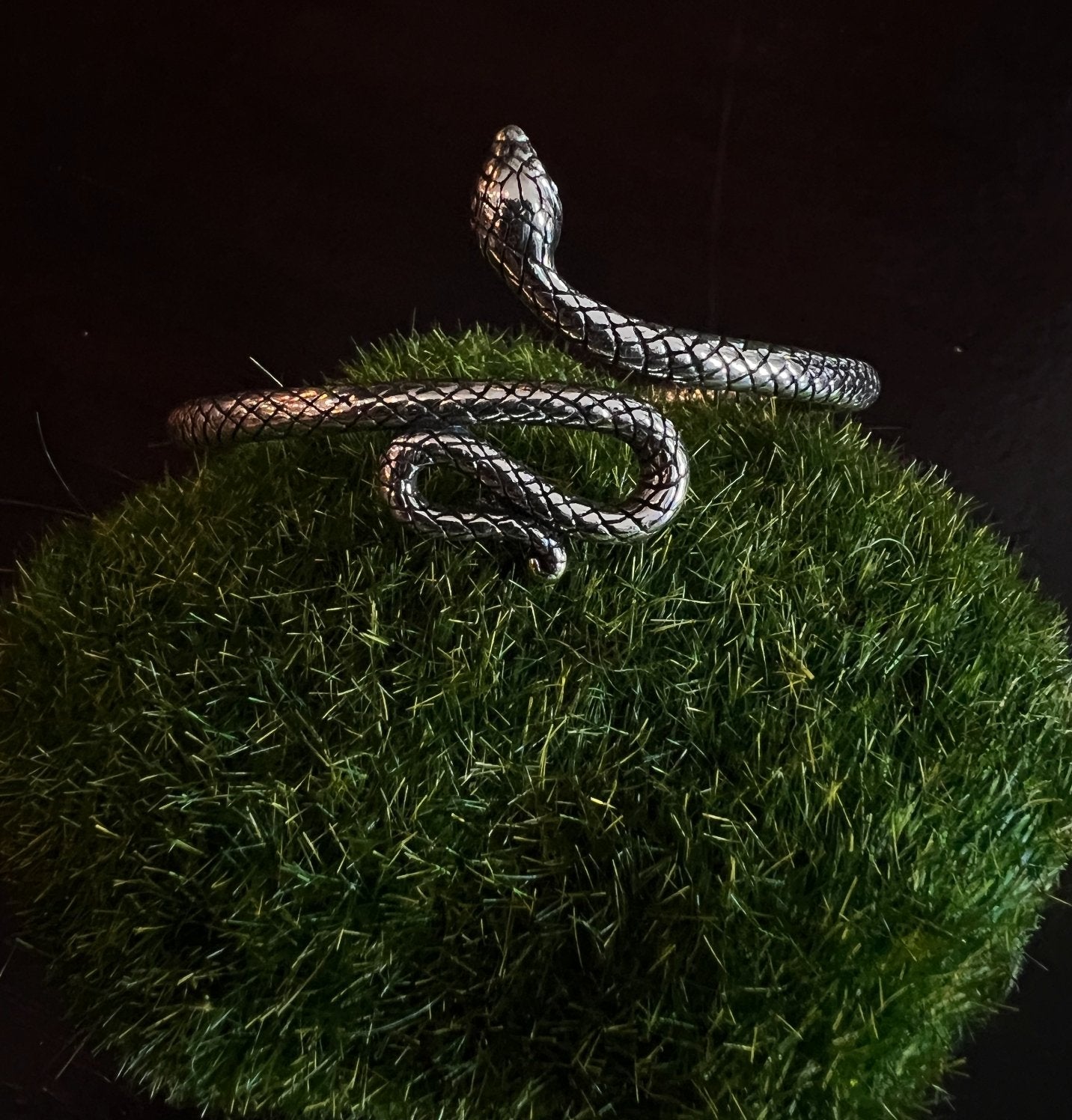 Snake Bracelet - Sterling Silver - Nocturne LLC