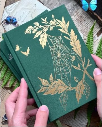 The Antiquarian Collection - Botanist Sketchbook (Gold Foil) - Nocturne LLC