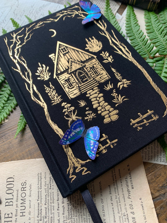 The Antiquarian Collection - The Grimoire Sketchbook (Gold or Silver Foil Options) - Nocturne LLC