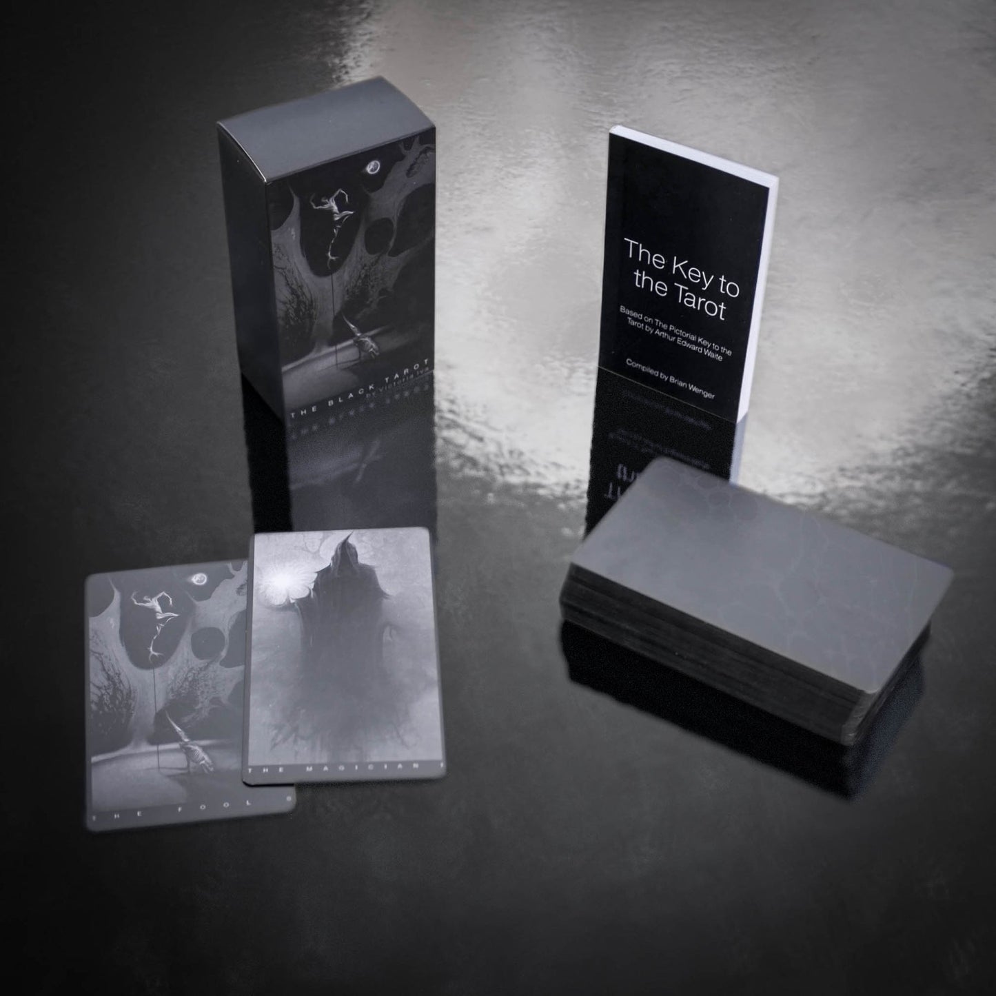 The Black Tarot Modern Tarot Cards Deck - Nocturne LLC