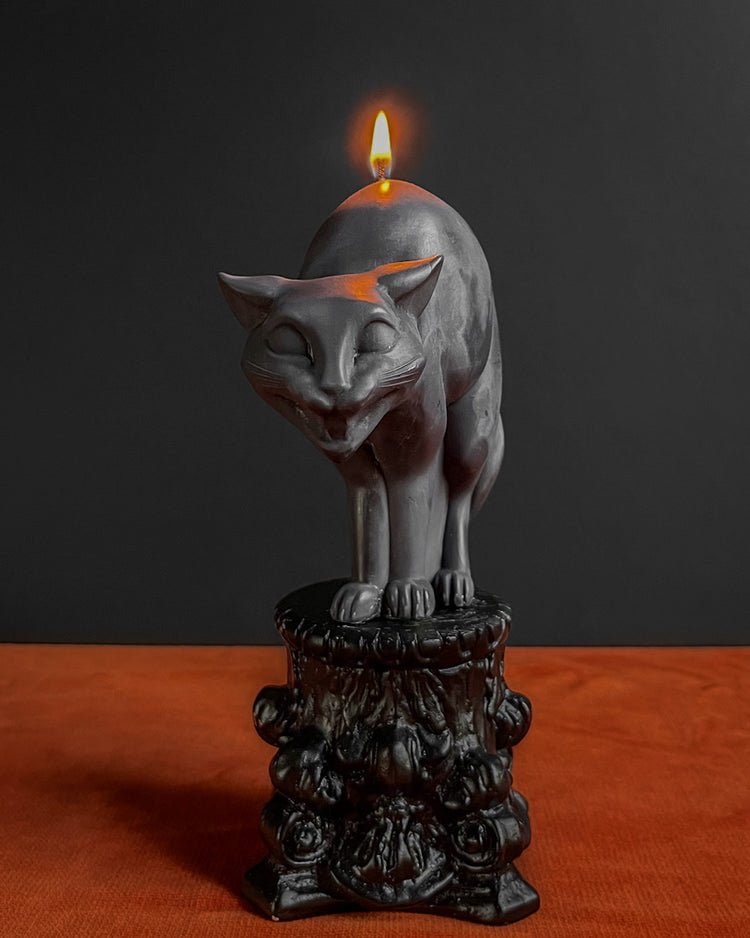 The Scaredy Cat Candle by Graveyard Wanders - Nocturne LLC