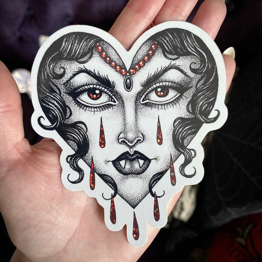 Vampire Crybaby Sticker - Nocturne LLC