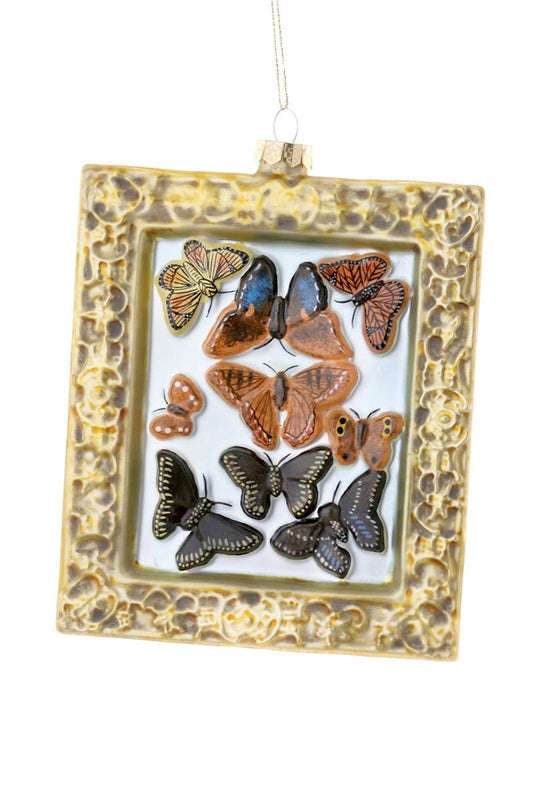 Victorian Butterfly Frame Ornament - Curiosity Collection - Nocturne LLC