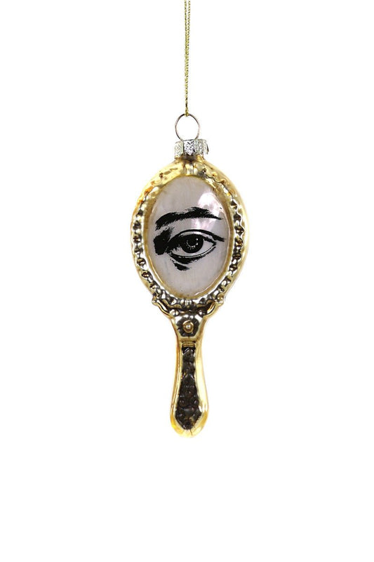 Victorian Hand Mirror Ornament - Curiosity Collection - Nocturne LLC