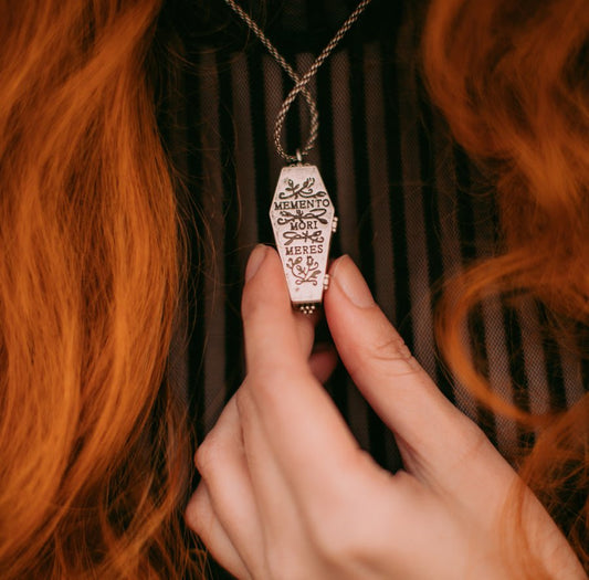 Victorian Mourning Locket by Strange & Unusual - Nocturne LLC