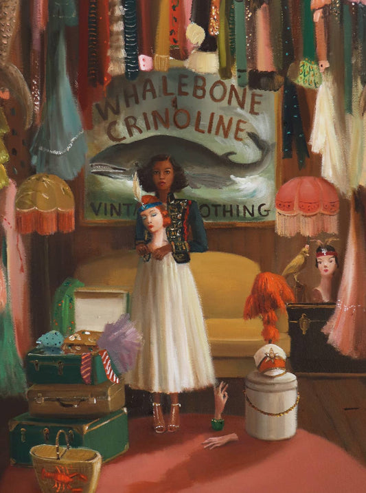Whalebone and Crinoline by Janet Hill - 8.5" x 11" - Nocturne LLC