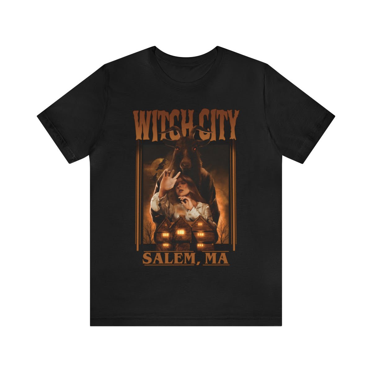 "Witch City" Band Tee by Wonder Witch Boutique - Nocturne LLC